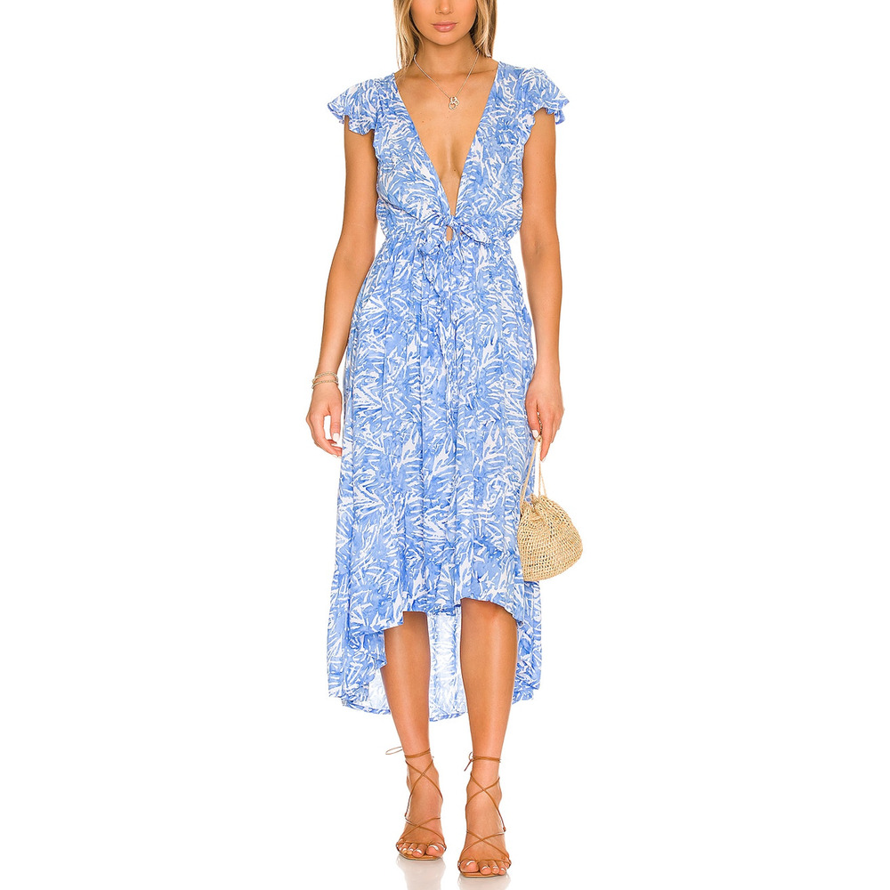 Tiare Hawaii 'Blake' Blue Dress Size S